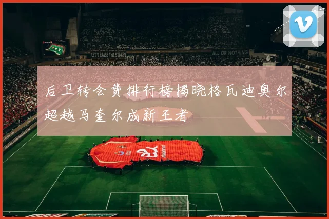 后卫转会费排行榜揭晓格瓦迪奥尔超越马奎尔成新王者